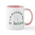 thumbnail image 1 of CafePress - I'd Rather Be In Ireland Mug - 11 oz Ceramic Mug - Novelty Coffee Tea Cup, 1 of 4