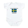 thumbnail image 1 of CafePress - I'd Rather Be In Sweden Infant Bodysuit - Baby Light Bodysuit, Size Newborn - 24 Months, 1 of 4