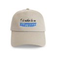 thumbnail image 1 of CafePress - I'd Rather Be On Nantucket 2 Cap - Adjustable 100% Brushed Unisex Casual Cotton Baseball Cap, Beige, 1, 1 of 2