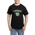 thumbnail image 1 of CafePress - I'd Rather Be Playing Poker Men's Dark Pajamas - Men's Dark Loose Fit Cotton Pajama Set, 1 of 7