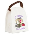 thumbnail image 1 of CafePress - I'd Rather Be Quilting - Canvas Lunch Bag with Strap Handle, 1 of 2