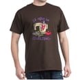 thumbnail image 1 of CafePress - I'd Rather Be Quilting Dark T Shirt - Men's Classic Graphic Cotton T-Shirt, 1 of 4