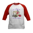 thumbnail image 1 of CafePress - I'd Rather Be Quilting Kids Baseball Jersey - Kids Cotton Baseball Jersey, 3/4 Sleeve Shirt, 1 of 4