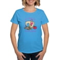 thumbnail image 1 of CafePress - I'd Rather Be Quilting Women's Dark T Shirt - Women's Traditional Fit Dark T-Shirt, 1 of 4