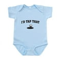 thumbnail image 1 of CafePress - I'd Tap That Golf Body Suit - Baby Light Bodysuit, Size Newborn - 24 Months, 1 of 4
