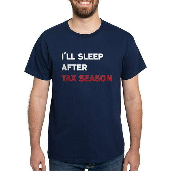 CafePress - I'll Sleep After Tax Season T Shirt - Men's Classic Graphic Cotton T-Shirt