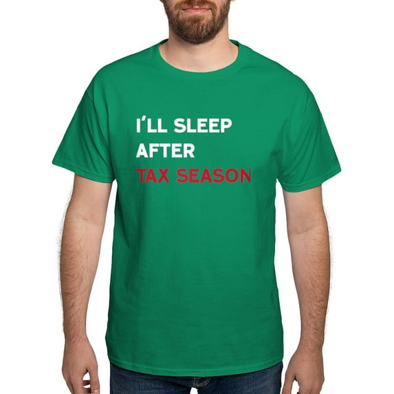 CafePress - I'll Sleep After Tax Season T Shirt - Men's Classic Graphic Cotton T-Shirt