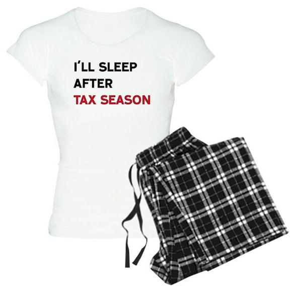 CafePress - I'll Sleep After Tax Season - Women's Light Pajamas