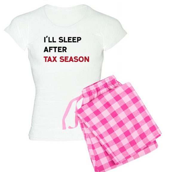 CafePress - I'll Sleep After Tax Season - Women's Light Pajamas