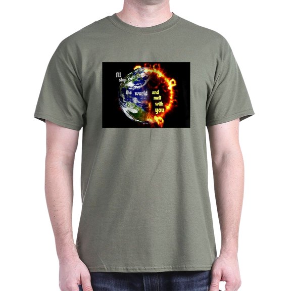 CafePress - I'll Stop The World T Shirt - Men's Classic Graphic Cotton T-Shirt