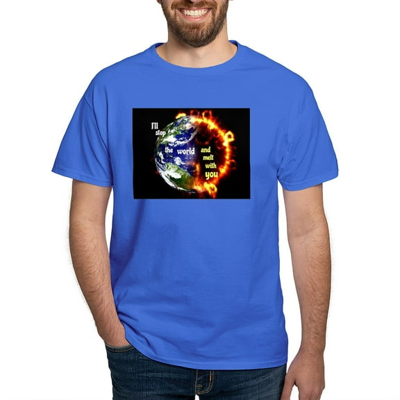 CafePress - I'll Stop The World T Shirt - Men's Classic Graphic Cotton T-Shirt