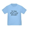 thumbnail image 1 of CafePress - I'm 2 What's Your Excuse Toddler T Shirt - Cute Toddler T-Shirt, 100% Cotton, 1 of 4