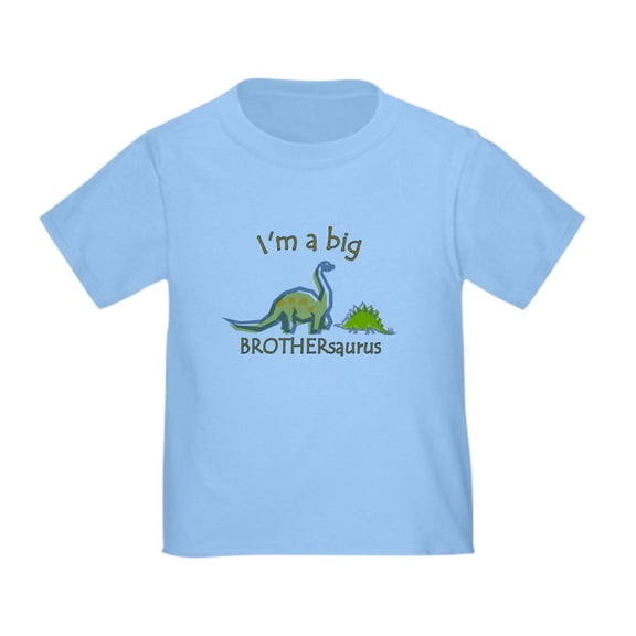 CafePress - I'm A Big Brother Dinosaur Toddler T Shirt - Cute Toddler T-Shirt, 100% Cotton