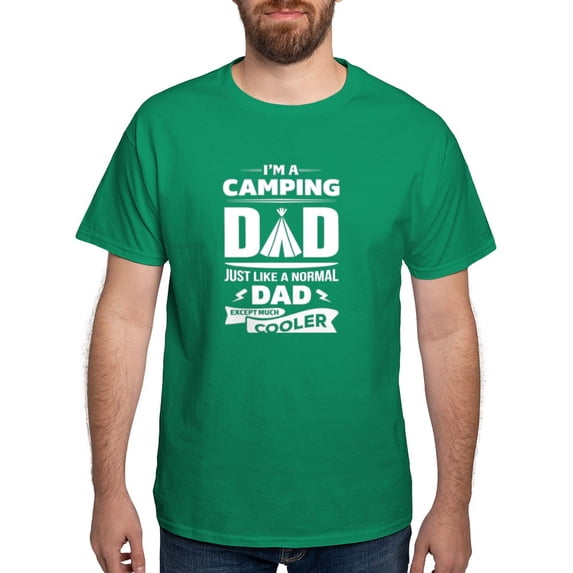 CafePress - I'm A Camping Dad T Shirt T Shirt - Men's Classic Graphic Cotton T-Shirt