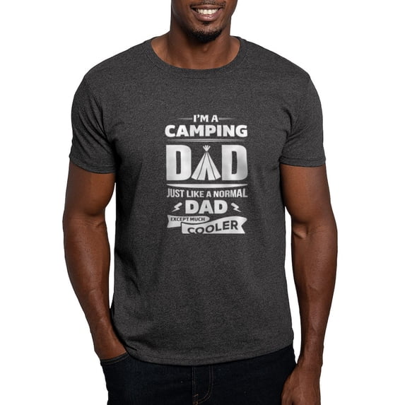 CafePress - I'm A Camping Dad T Shirt T Shirt - Men's Classic Graphic Cotton T-Shirt