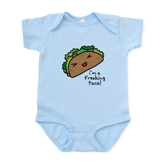 CafePress - I'm A Freaking Taco Infant Bodysuit - Baby Light Bodysuit, Size Newborn - 24 Months
