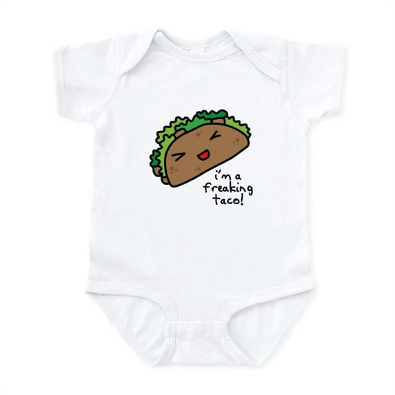 CafePress - I'm A Freaking Taco Infant Bodysuit - Baby Light Bodysuit, Size Newborn - 24 Months