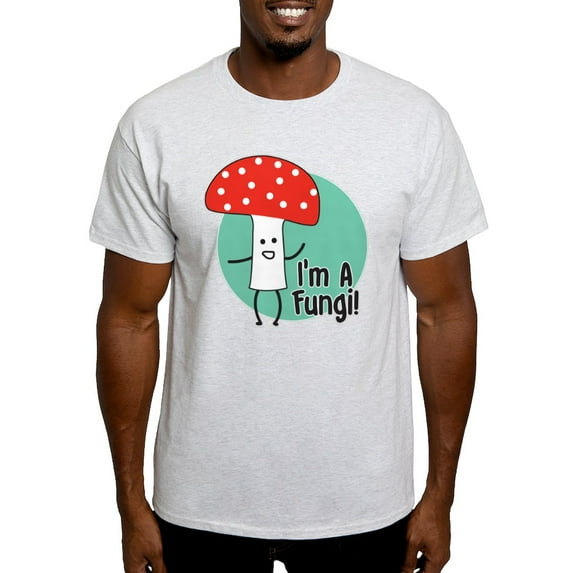 CafePress - I'm A Fungi Light T Shirt - Men's Classic Graphic T-Shirt
