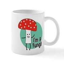 CafePress - I'm A Fungi Mug - 11 oz Ceramic Mug - Novelty Coffee Tea Cup