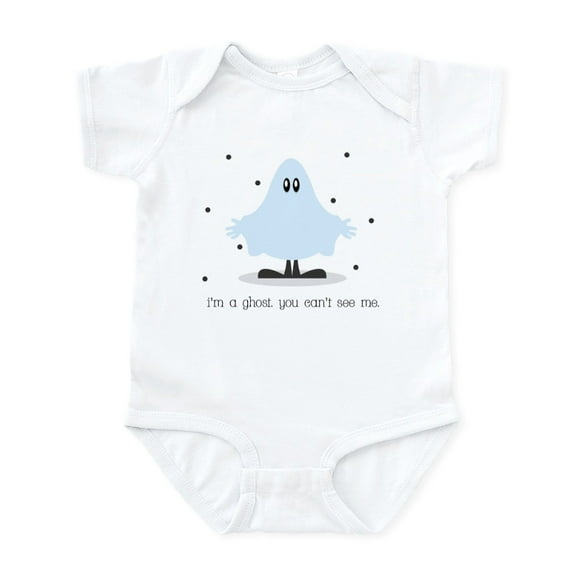 CafePress - I'm A Ghost You Can't See Me Infant Bodysuit - Baby Light Bodysuit, Size Newborn - 24 Months