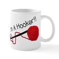 thumbnail image 1 of CafePress - I'm A Hooker Mug - 11 oz Ceramic Mug - Novelty Coffee Tea Cup, 1 of 4
