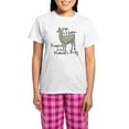 thumbnail image 1 of CafePress - I'm A Llama Trapped In A Hu Women's Light Pajamas - Women's Short Sleeve Print T-Shirt and Pants Light Cotton Pajama Set, 1 of 7