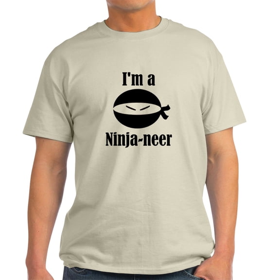 CafePress - I'm A Ninja Neer Light T Shirt - Men's Classic Graphic T-Shirt