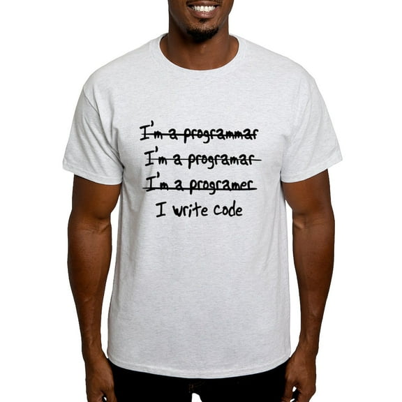 CafePress - I'm A Programmer T Shirt - Light T-Shirt - CP