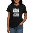 thumbnail image 1 of CafePress - I'm A Proud Daughter Of A Freaking Awesome Dad T S - Women's Traditional Fit Dark T-Shirt, 1 of 4