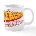 thumbnail image 1 of CafePress - I'm A Teacher - 20 Oz White Ceramic Mega Mug, 1 of 5
