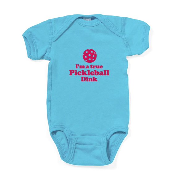 CafePress - I'm A True Pickleball Dink Body Suit - Cute Infant Bodysuit Baby Romper - Size Newborn - 24 Months
