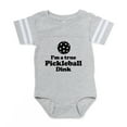 thumbnail image 1 of CafePress - I'm A True Pickleball Dink - Cute Infant Baby Football Bodysuit, 1 of 3