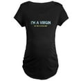 thumbnail image 1 of CafePress - I'm A Virgin Maternity Dark T Shirt - Maternity Dark T-Shirt, 1 of 3