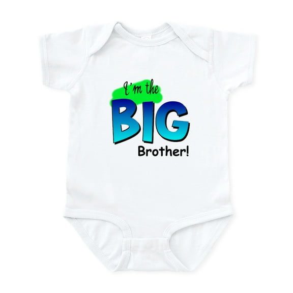 CafePress - I'm Big Brother Infant Bodysuit - Baby Light Bodysuit, Size Newborn - 24 Months