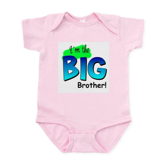 CafePress - I'm Big Brother Infant Bodysuit - Baby Light Bodysuit, Size Newborn - 24 Months