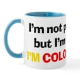 thumbnail image 1 of CafePress - I'm Colombian! Mug - 11 oz Ceramic Mug - Novelty Coffee Tea Cup, 1 of 6
