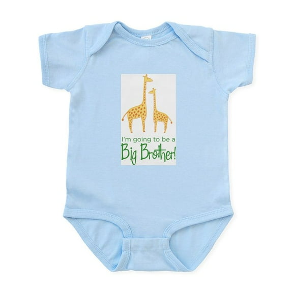 CafePress - I'm Going To Be A Big Brother Infant Bodysuit - Baby Light Bodysuit, Size Newborn - 24 Months