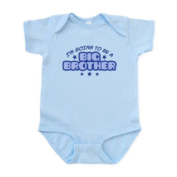CafePress - I'm Going To Be A Big Brother Infant Bodysuit - Baby Light Bodysuit, Size Newborn - 24 Months