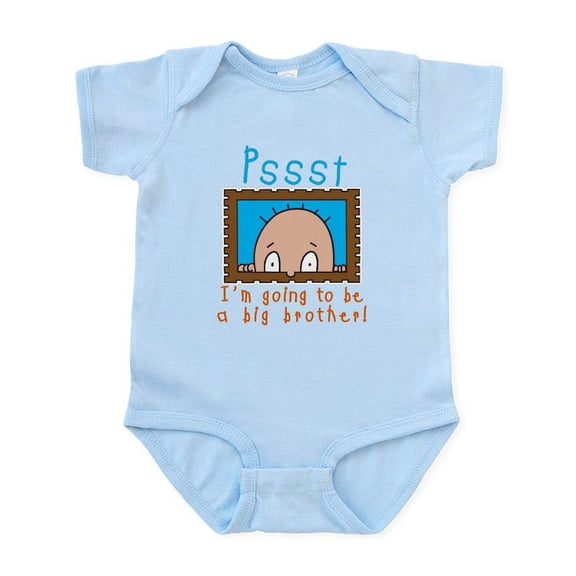 CafePress - I'm Going To Be A Big Brother Infant Bodysuit - Baby Light Bodysuit, Size Newborn - 24 Months
