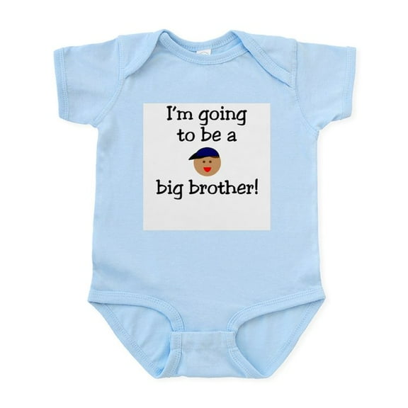 CafePress - I'm Going To Be A Big Brother Infant Creeper - Baby Light Bodysuit, Size Newborn - 24 Months
