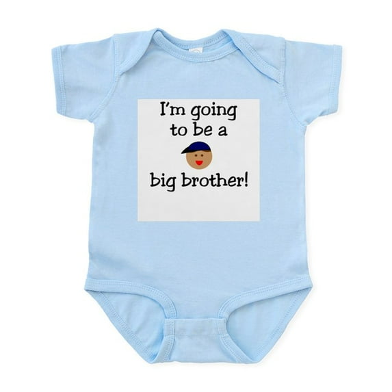 CafePress - I'm Going To Be A Big Brother Infant Creeper - Baby Light Bodysuit, Size Newborn - 24 Months