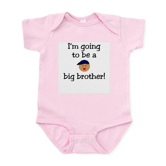 CafePress - I'm Going To Be A Big Brother Infant Creeper - Baby Light Bodysuit, Size Newborn - 24 Months