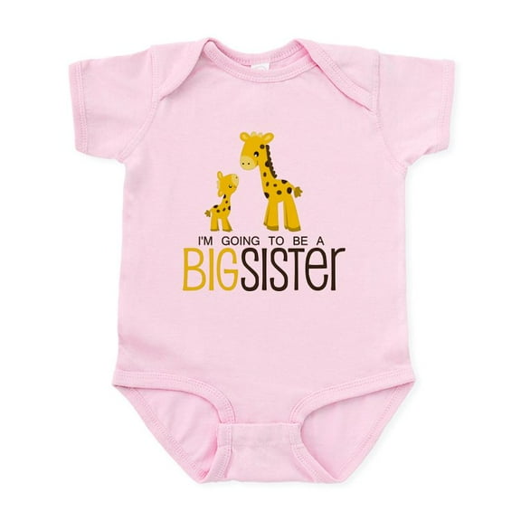 CafePress - I'm Going To Be A Big Sister Infant Bodysuit - Baby Light Bodysuit, Size Newborn - 24 Months