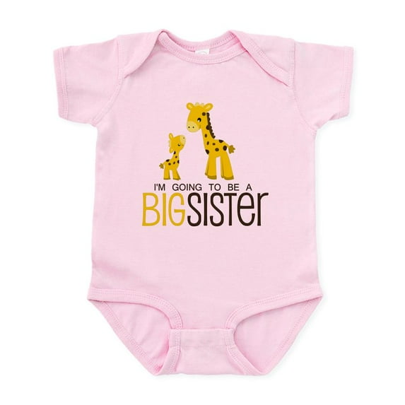 CafePress - I'm Going To Be A Big Sister Infant Bodysuit - Baby Light Bodysuit, Size Newborn - 24 Months