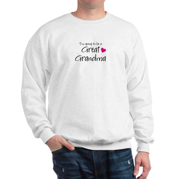 CafePress - I'm Going To Be A Great Grandma! Sweatshirt - Crew Neck Sweatshirt