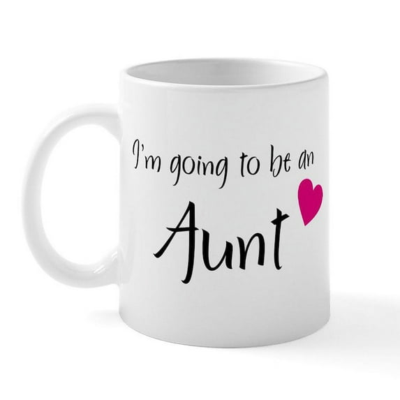 CafePress - I'm Going To Be An Aunt! Mug - 11 oz Ceramic Mug - Novelty Coffee Tea Cup