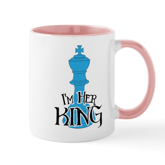 CafePress - I'm Her King - 11 oz Ceramic Mug - Novelty Coffee Tea Cup
