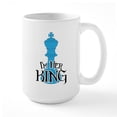 thumbnail image 1 of CafePress - I'm Her King - 15 oz Ceramic Large White Novelty Mug, 1 of 6