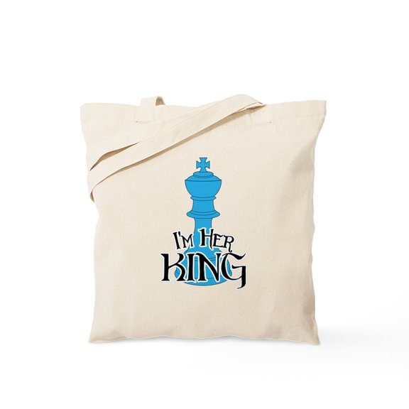 CafePress - I'm Her King Tote Bag - Unisex Canvas Tote Bag, Beige, 1-Piece
