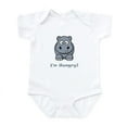 thumbnail image 1 of CafePress - I'm Hungry Hippo Infant Bodysuit - Baby Light Bodysuit, Size Newborn - 24 Months, 1 of 4